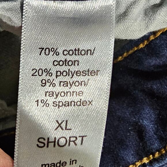 M Jeans by Maurices Mid-Rise Dark Wash Denim – XL-Short, Checkered Flannel Cuff - Picture 8 of 8